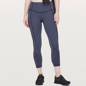 Lululemon All The Right Places Crop 23” in Cadet Blue